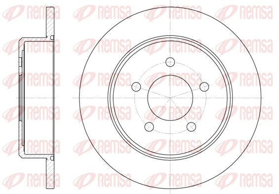 REMSA 6746.00 Brake Disc