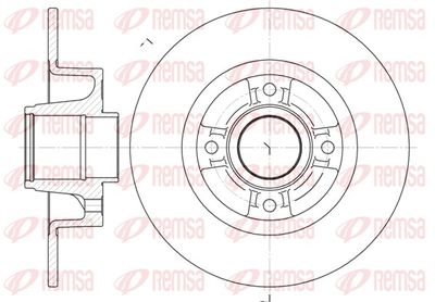 Brake Disc REMSA 6750.00
