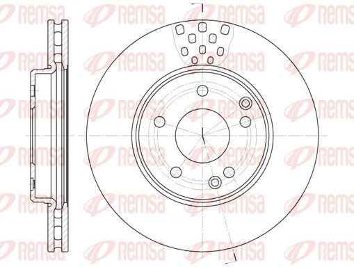REMSA 6751.10 Brake Disc