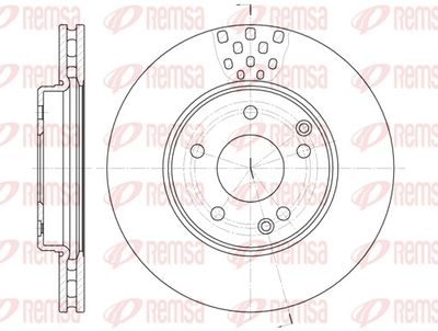 Brake Disc REMSA 6751.10
