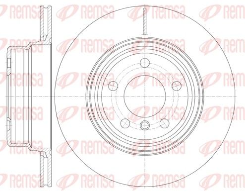 REMSA 6755.10 Brake Disc