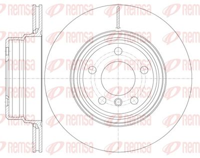 Brake Disc REMSA 6755.10