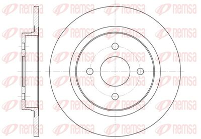 Brake Disc REMSA 6759.00