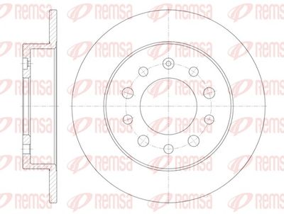 Brake Disc REMSA 6762.00