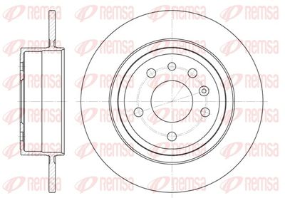 Brake Disc REMSA 6764.00