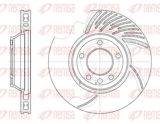 REMSA 6769.11 Brake Disc