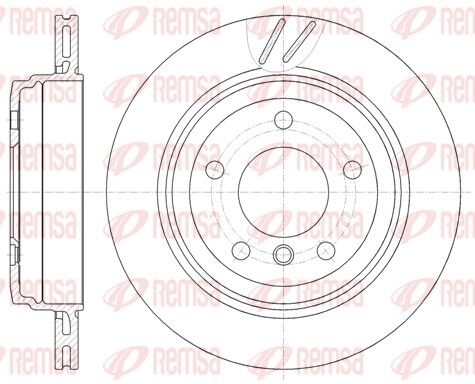 REMSA 6772.10 Brake Disc