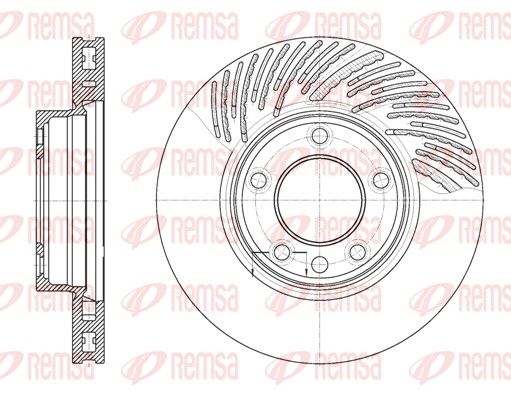 REMSA 6773.11 Brake Disc