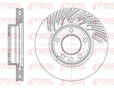 Brake Disc REMSA 6773.11
