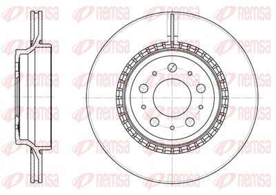 Brake Disc REMSA 6777.10