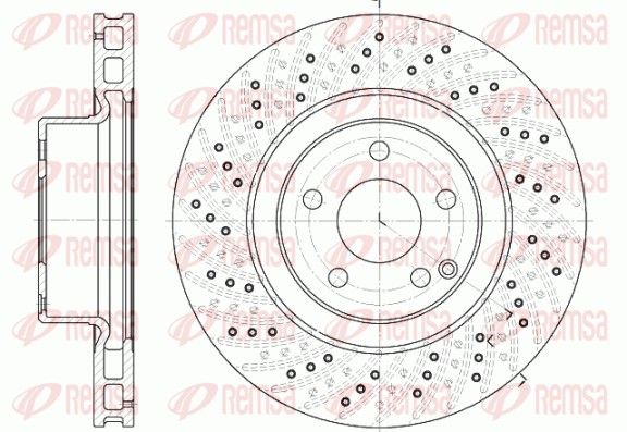 REMSA 6780.10 Brake Disc