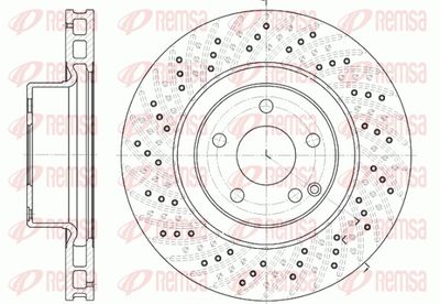 Brake Disc REMSA 6780.10
