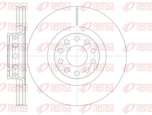 REMSA 6781.10 Brake Disc
