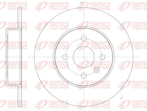 REMSA 6789.00 Brake Disc