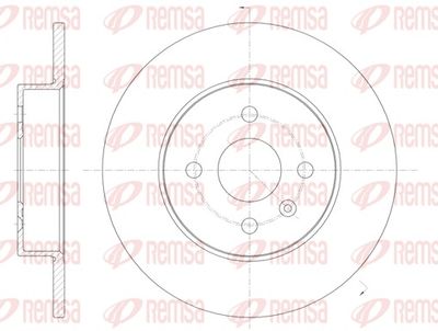Brake Disc REMSA 6789.00