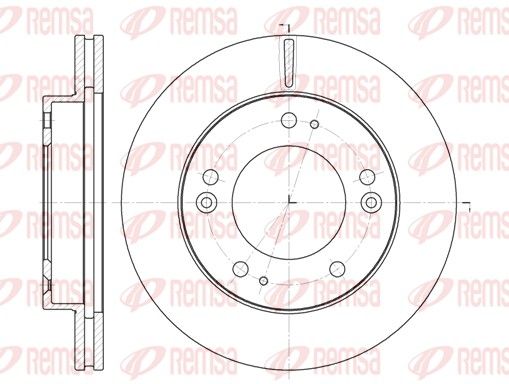 REMSA 6790.10 Brake Disc