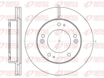 Brake Disc REMSA 6790.10