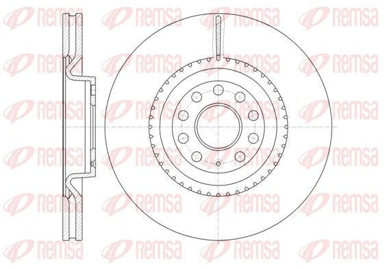 REMSA 6791.10 Brake Disc