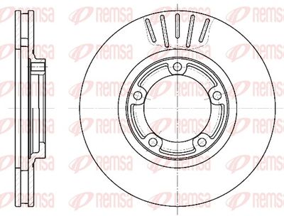 Brake Disc REMSA 6794.10