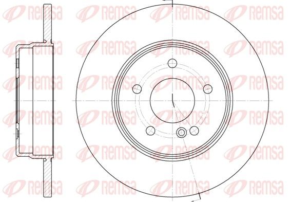 REMSA 6801.00 Brake Disc