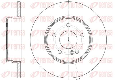 Brake Disc REMSA 6801.00