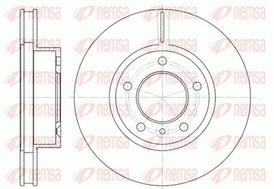 Brake Disc REMSA 6802.10
