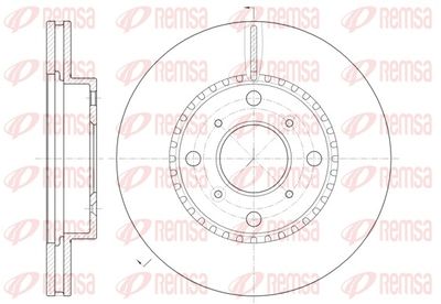 Brake Disc REMSA 6804.10