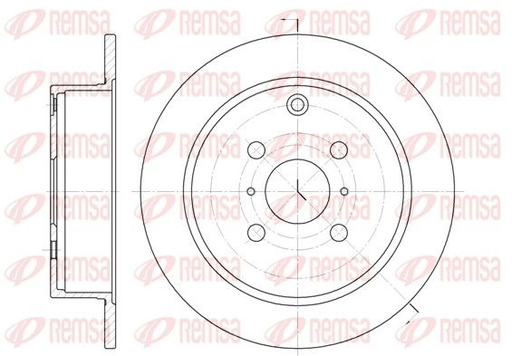 REMSA 6805.00 Brake Disc
