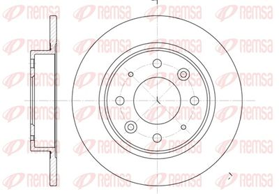 Brake Disc REMSA 6813.00
