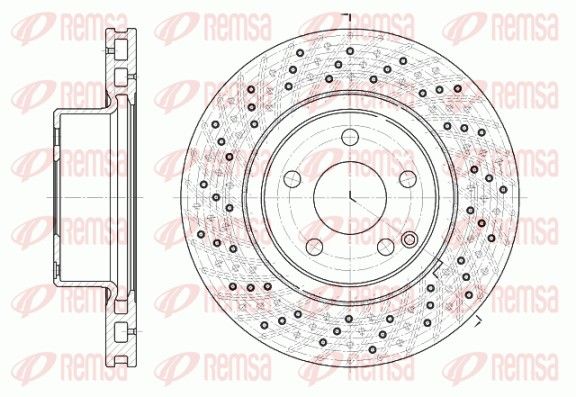 REMSA 6817.10 Brake Disc