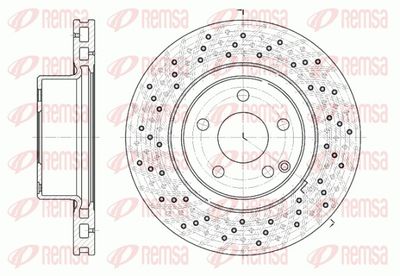 Brake Disc REMSA 6817.10