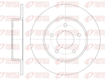 Brake Disc REMSA 6820.00