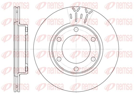 REMSA 6824.10 Brake Disc