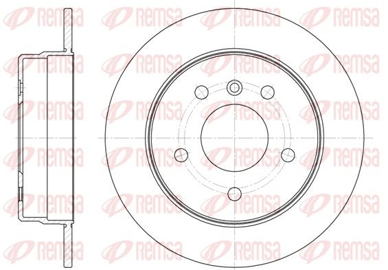 REMSA 6831.00 Brake Disc