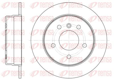 Brake Disc REMSA 6831.00
