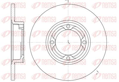 Brake Disc REMSA 6832.00
