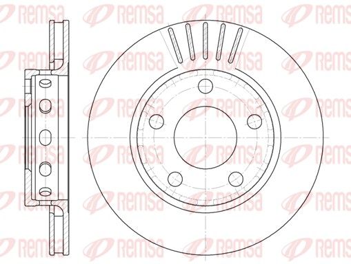REMSA 6835.10 Brake Disc