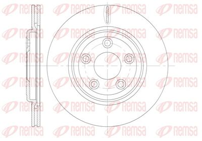 Brake Disc REMSA 6837.10