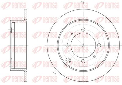 Brake Disc REMSA 6838.00
