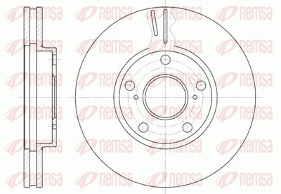 Brake Disc REMSA 6842.10