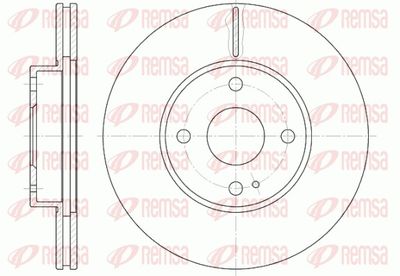 Brake Disc REMSA 6843.10