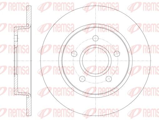 REMSA 6846.00 Brake Disc