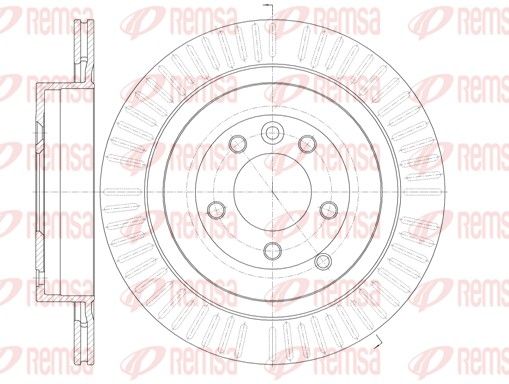 REMSA 6849.10 Brake Disc