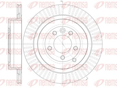 Brake Disc REMSA 6849.10