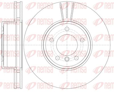 Brake Disc REMSA 6853.10