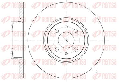 Brake Disc REMSA 6860.00
