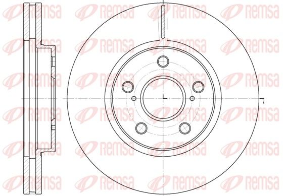 REMSA 6862.10 Brake Disc