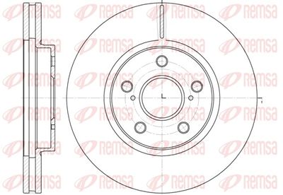 Brake Disc REMSA 6862.10