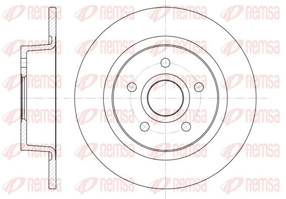REMSA 6863.00 Brake Disc