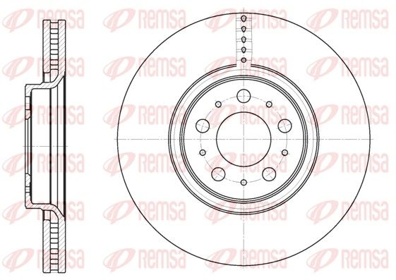 REMSA 6866.10 Brake Disc